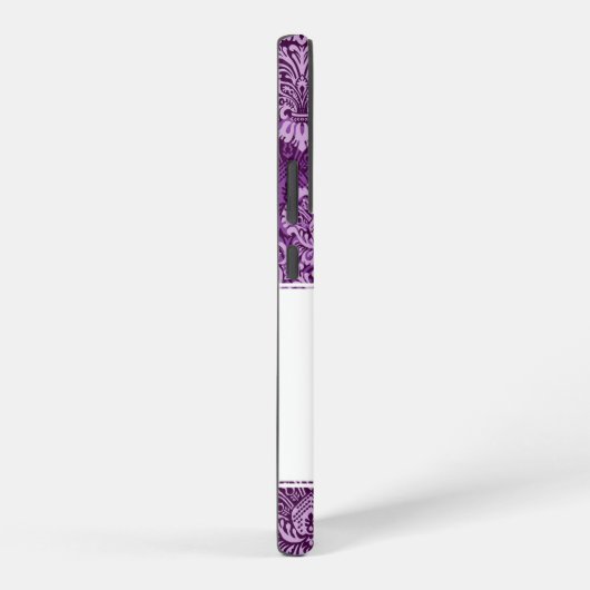 Fall lila Damask iPhone 4 Samsung Galaxy Hülle (Rechte Seite)