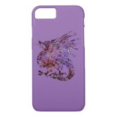 Fall lila Dragon Phone Case-Mate iPhone Hülle (Rückseite)