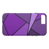 Fall lila geometrische Formen iPhone 8 Plus/7 Plus Case-Mate iPhone Hülle (Rückseite (Horizontal))