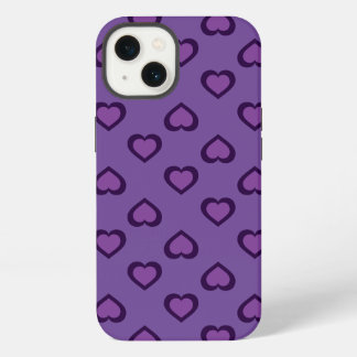Fall "lila Hearts Case-Mate" für iPhone 13 Hülle