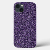 Fall lila Sparkle Case-Mate iPhone Hülle (Rückseite)