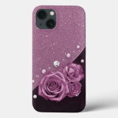 Fall lila und Lilac Case-Mate iPhone Hülle (Rückseite)