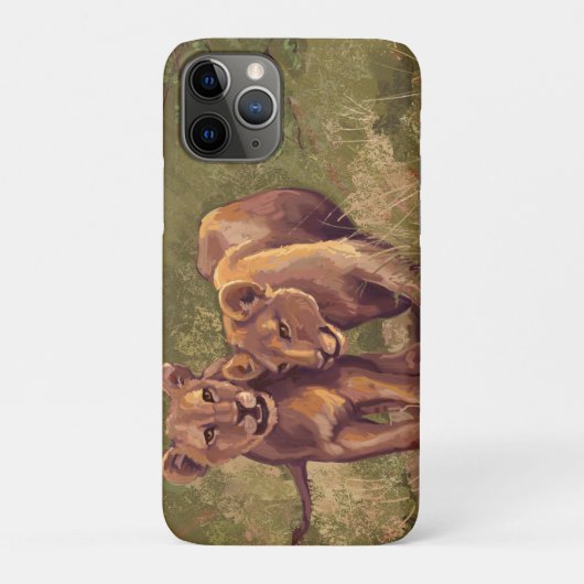 Fall Lion Cubs Case-Mate iPhone Case-Mate iPhone Hülle (Rückseite)