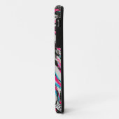Fall Lion Head iPhone 11 | Blaurosa Lion Case-Mate iPhone Hülle (Hinten/Links)