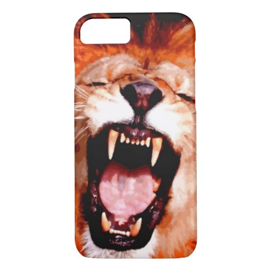 Fall Lion iPhone 7 Case-Mate iPhone Hülle (Rückseite)