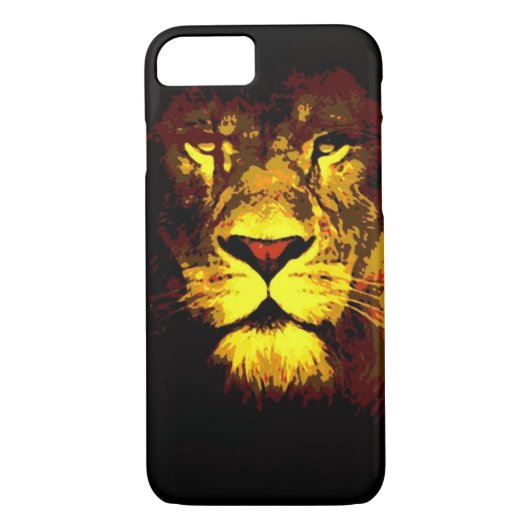 Fall Lion iPhone 7 Case-Mate iPhone Hülle (Rückseite)