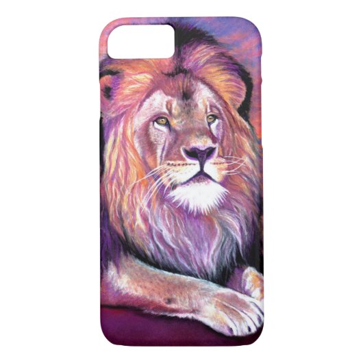 Fall Lion iPhone Case-Mate iPhone Hülle (Rückseite)