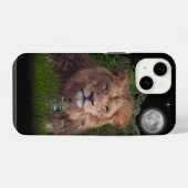 Fall Lion Phone 14 iPhone Hülle (Rückseite (Horizontal))