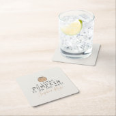 Fall Little Pumpkin Baby Dusche Dekoration Rechteckiger Pappuntersetzer (Vor Ort)