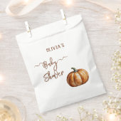 Fall Little Pumpkin Baby Dusche Geschenktütchen (Ausgeschnitten)