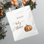 Fall Little Pumpkin Baby Dusche Geschenktütchen