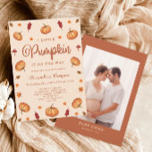 Fall Little Pumpkin Baby Dusche | Neutral Einladung