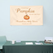 Fall Little Pumpkin Baby Dusche Willkommen Banner (Messeveranstaltung)