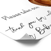 Fall Little Pumpkin Baby Duwer Favoriten Poster (Ecke)