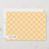 Fall Little Pumpkin Foto Geburtsankündigung Ankündigung (Rückseite)