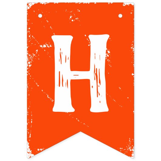 Fall Little Pumpkin Happy Birthday Bunting Banner (Zweite Fahne)