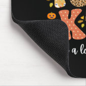 Fall Little Pumpkin mit viel GewürzHalloween Tod Mousepad (Ecke)
