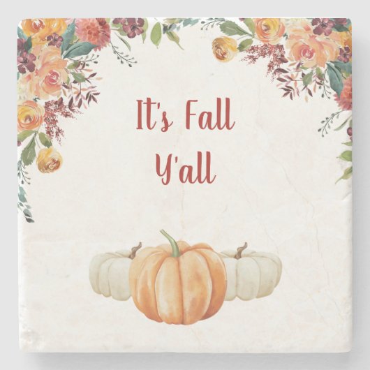 Fall Little Pumpkin UAWG Response Card Steinuntersetzer (Vorderseite)