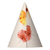 Fall Little Wildblume Party Hat Partyhütchen (Rückseite)