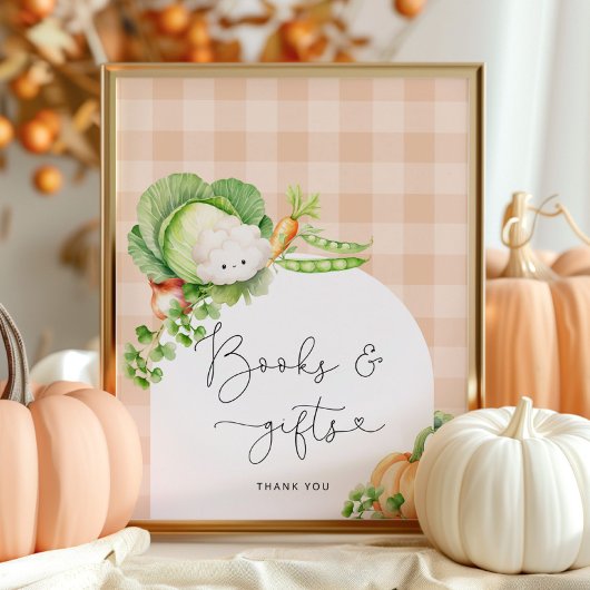 Fall Lokal gewachsene Bauer Markt Bücher und Gesch Poster