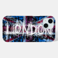 Fall London Graffiti Scratch iPhone