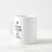 Fall löst kaffeetasse (Vorderseite Links)