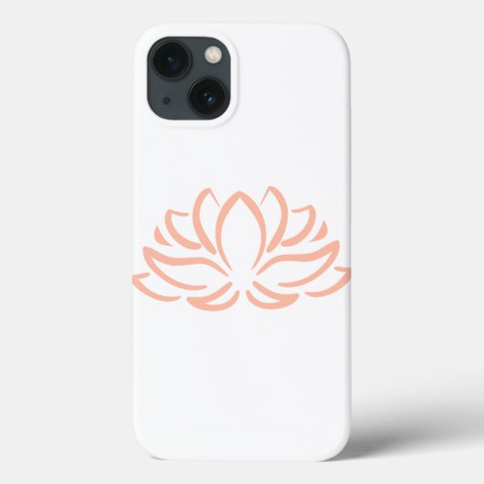 Fall Lotus Blume iPhone 13: Inspiration iPhone Case-Mate iPhone Hülle (Rückseite)