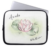 Fall Lotus Blume | Tablet Laptop | In Laptopschutzhülle (Vorderseite)