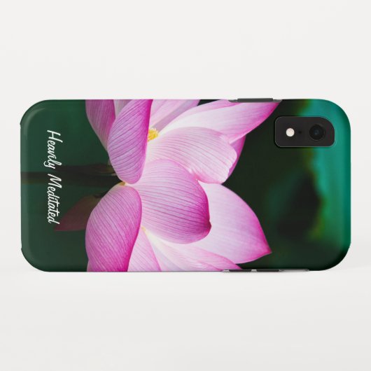 Fall Lotus Meditation Case-Mate iPhone Case-Mate iPhone Hülle (Rückseite (Horizontal))