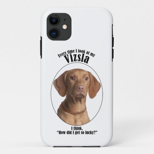 Fall Lucky Vizsla iPhone Case-Mate iPhone Hülle (Rückseite)