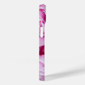 Fall "Lush Pink Peonies Monogram Case-Mate iPhone" iPhone Hülle (Rückseite / Rechts)