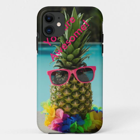 Fall "lustige Ananas " Case-Mate iPhone Hülle (Rückseite)