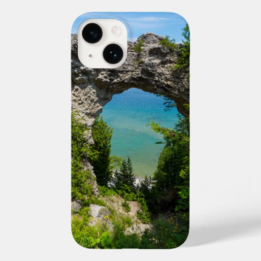Fall Mackinacs Arch Rock Case-Mate iPhone Hülle (Rückseite)