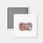 Fall Magnet (Vorderseite/Rückseite)