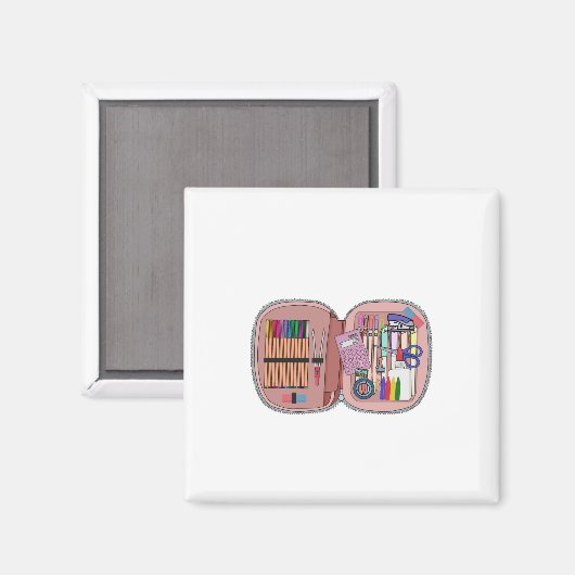 Fall Magnet (Vorderseite/Rückseite)