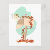 Fall Mailbox Luftpostkarte Postkarte (Vorderseite)