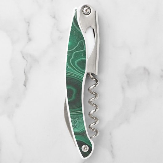 Fall Malachite Geode Case-Mate iPhone Kellnermesser (Rückseite)