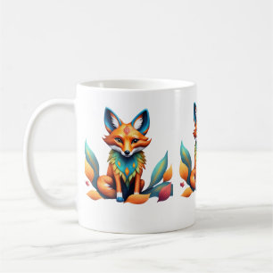 Fall Male Fox Alebrije Kaffeetasse
