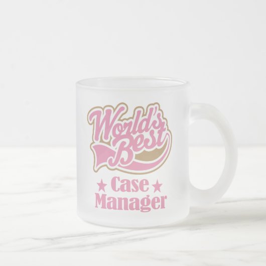 Fall-Manager-Geschenk Mattglastasse (Rechts)