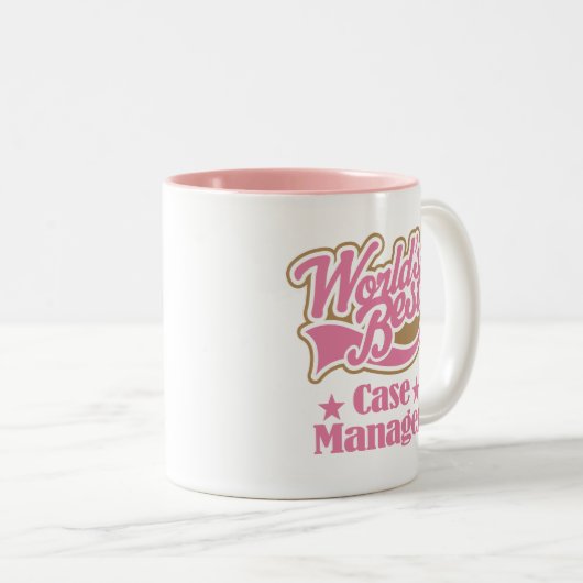 Fall-Manager-Geschenk Zweifarbige Tasse (VorderseiteRechts)