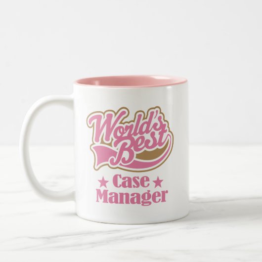 Fall-Manager-Geschenk Zweifarbige Tasse (Links)