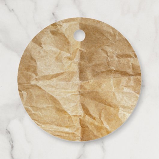 Fall Maple Blätter auf Papier Textur Erntedank Geschenkanhänger (Rückseite)