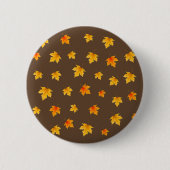 Fall Maple-Blätter Button (Vorderseite)