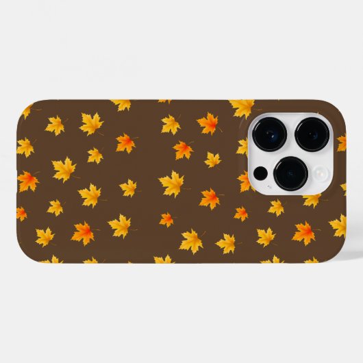 Fall Maple-Blätter Case-Mate iPhone Hülle (Rückseite (Horizontal))
