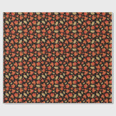 Fall Maple Blätter Erntedank Muster Geschenkpapier (Flach)