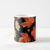 Fall Maple Blätter Erntedank Muster Kaffeetasse (Mittel)