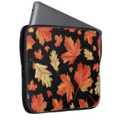 Fall Maple Blätter Erntedank Muster Laptopschutzhülle (Vorne Rechts)