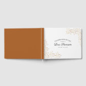 Fall Maple Blätter Feier zum Gedenken an das Leben Gästebuch (Voll)