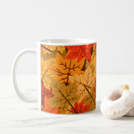 Fall Maple Blätter Kaffee Tasse