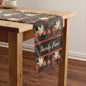 Fall Maple-Blätter Kurzer Tischläufer (Beispiel)